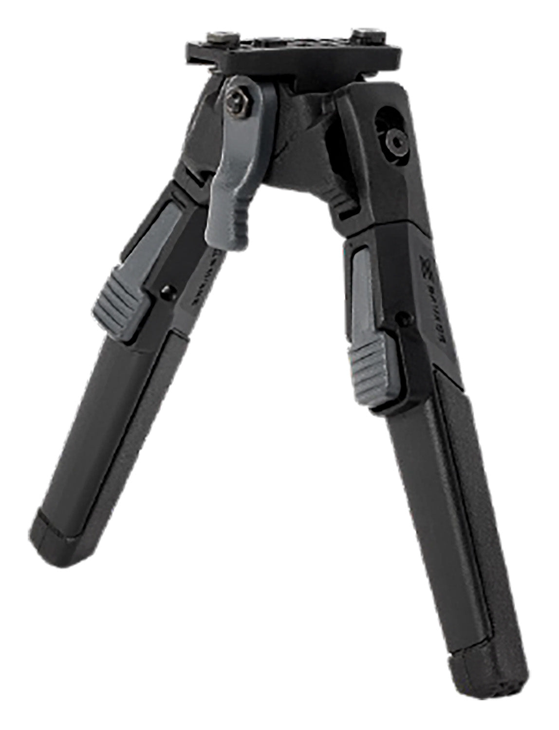 Savage 56310 M-LOK Bipod, 7.20"-10" Height Adjustment, Black and Gray Polymer Construction