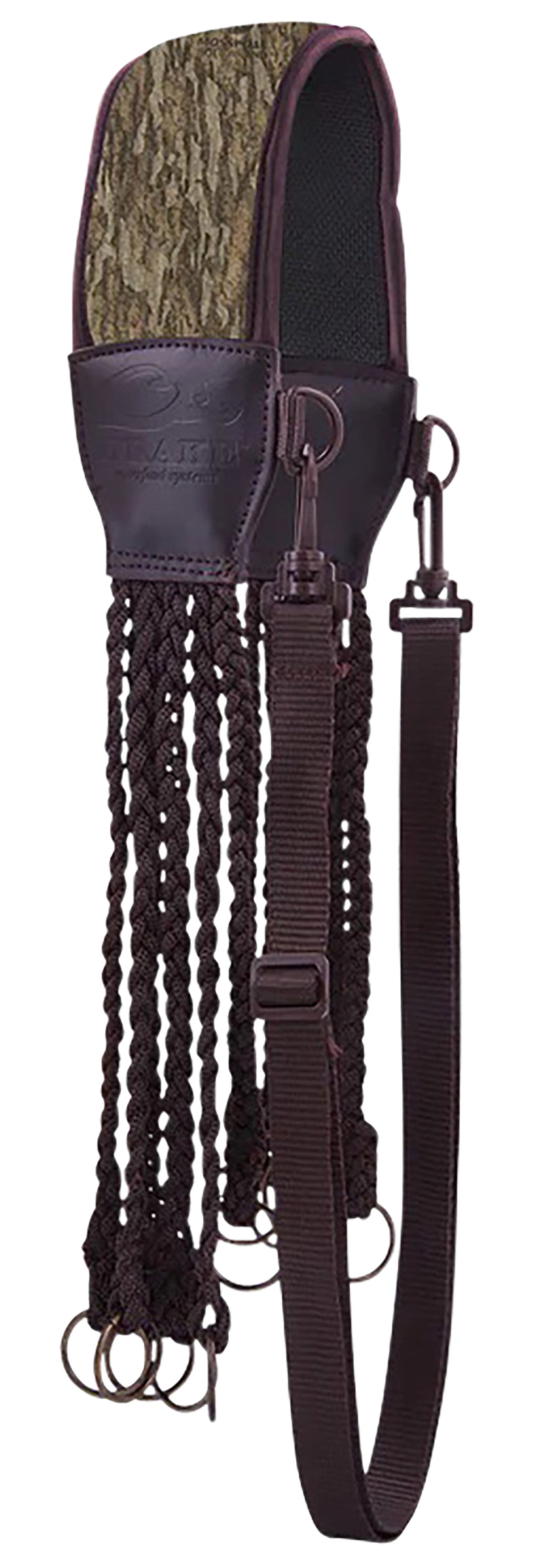 Drake Waterfowl DW4110006 Heavy Load Duck Game Tote Mossy Oak Bottomland 12 Slip Rings Waist Strap