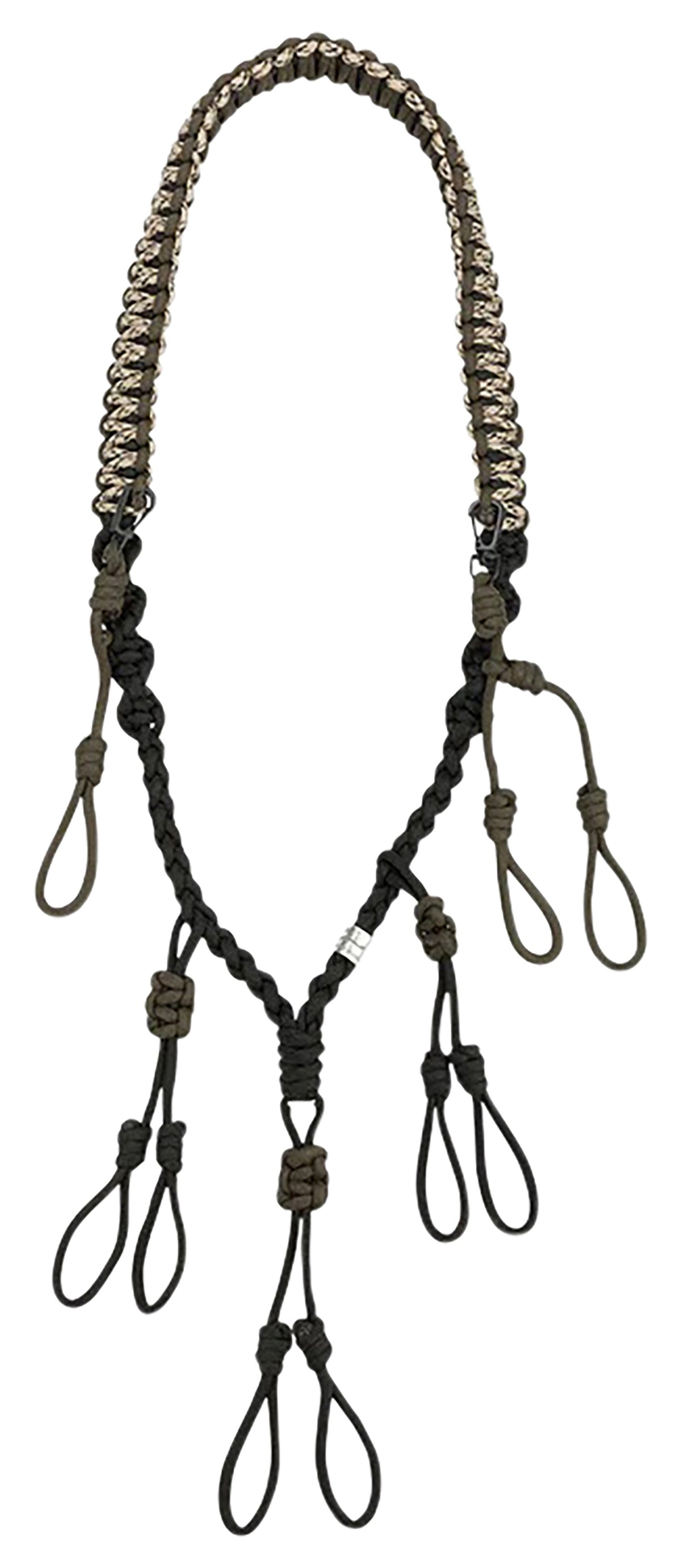 Drake Waterfowl DW7150BKO Black Olive Polypropylene Adjustable Duck Call Lanyard