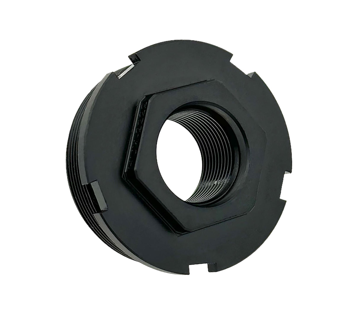Huxwrx HUB Direct Thread Mount 2222 Black 5/8"x24 Muzzle Accessory