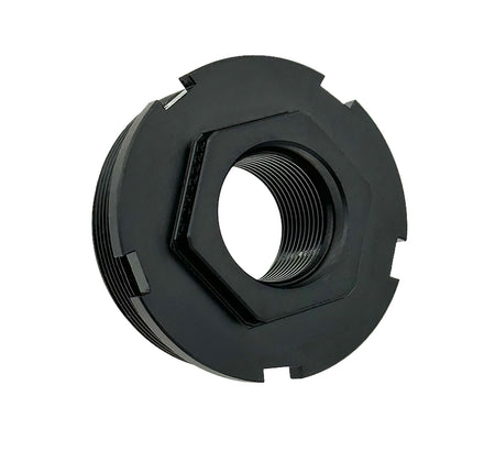 Huxwrx HUB Direct Thread Mount 2222 Black 5/8"x24 Muzzle Accessory