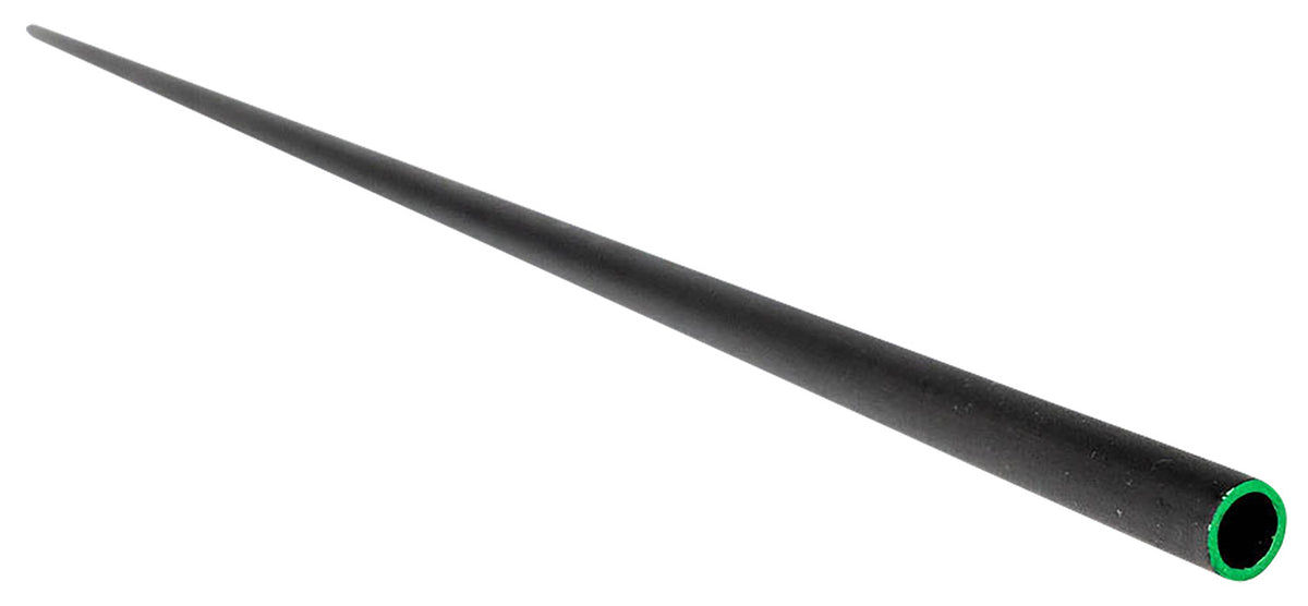 Huxwrx 18" Carbon Fiber Alignment Rod for 338 Cal / 8.6mm Bore, Bright Green Tip