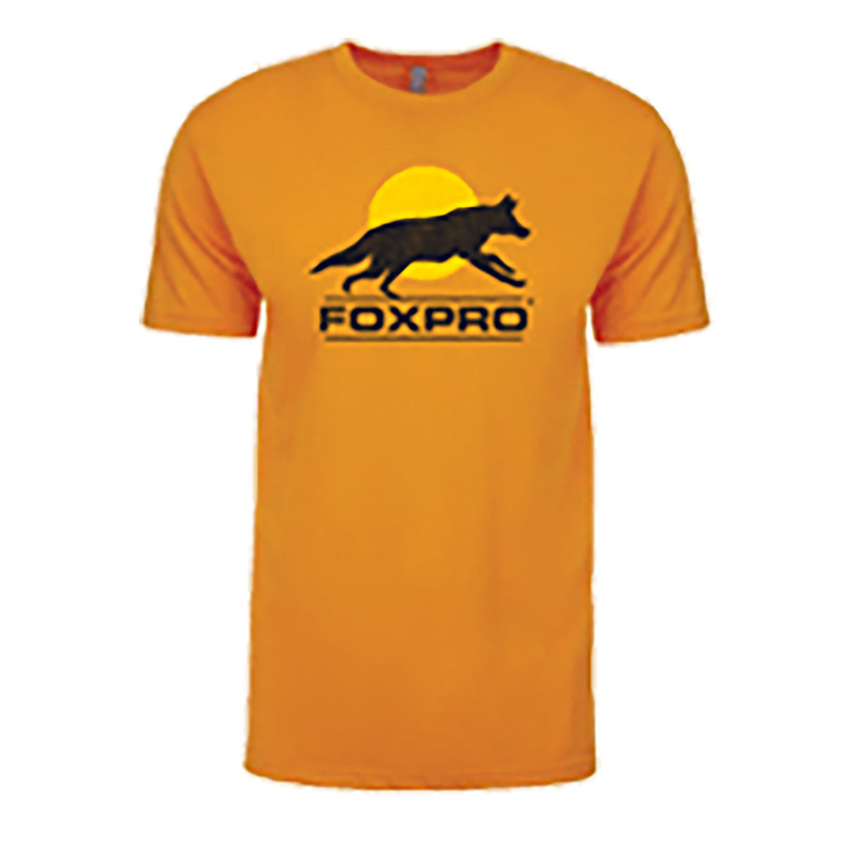 FOXPRO SOS Sun Runner Orange Short Sleeve Graphic Shirt Small