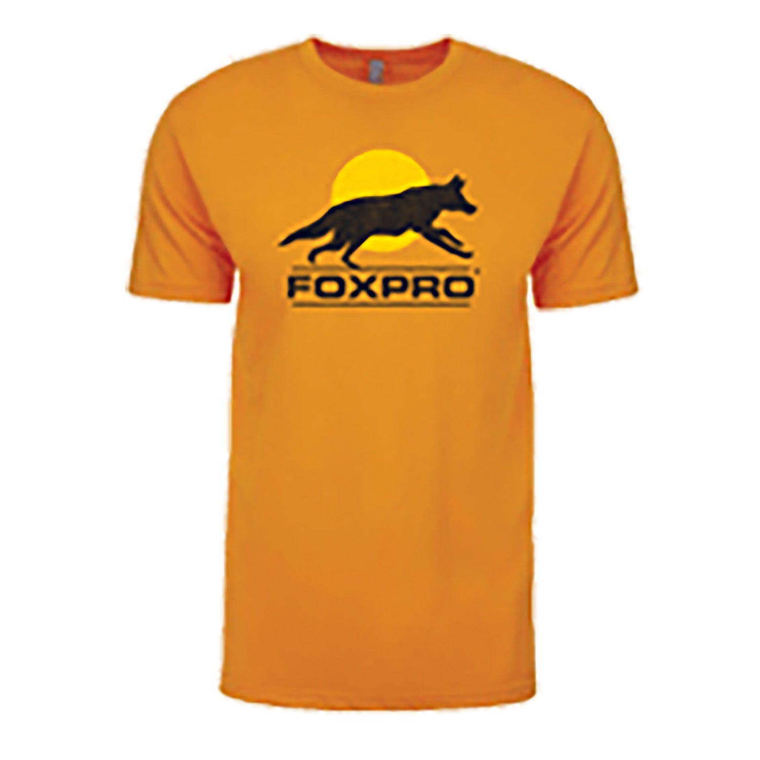 FOXPRO SOS Sun Runner Orange Short Sleeve Graphic Shirt Small
