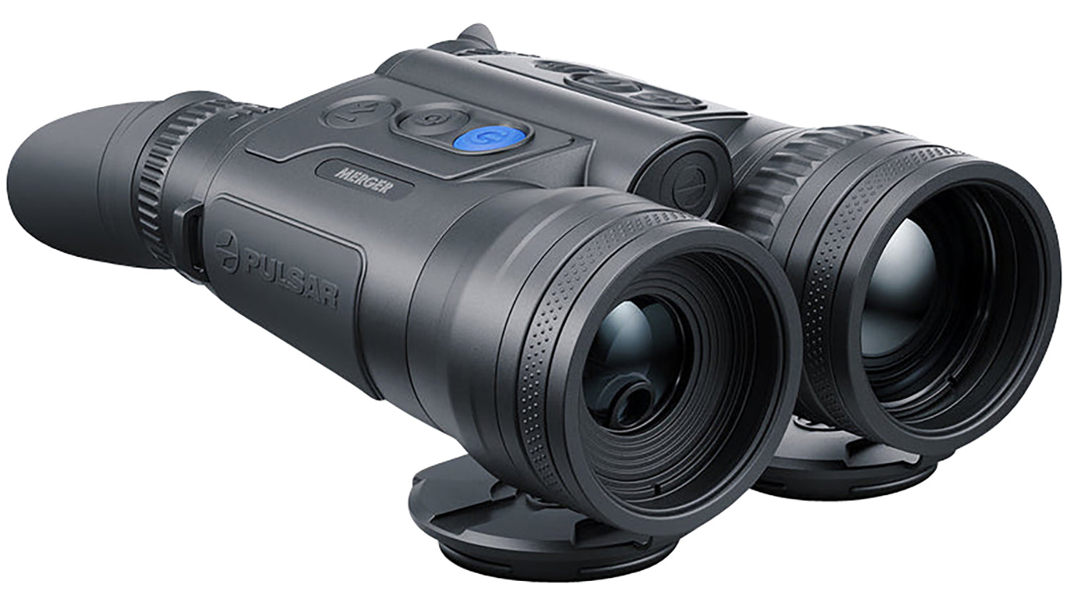 Pulsar Merger LRF XQ35 Thermal Binocular Black 3-12x35mm 384x288 Resolution 50Hz 4x Zoom LRF