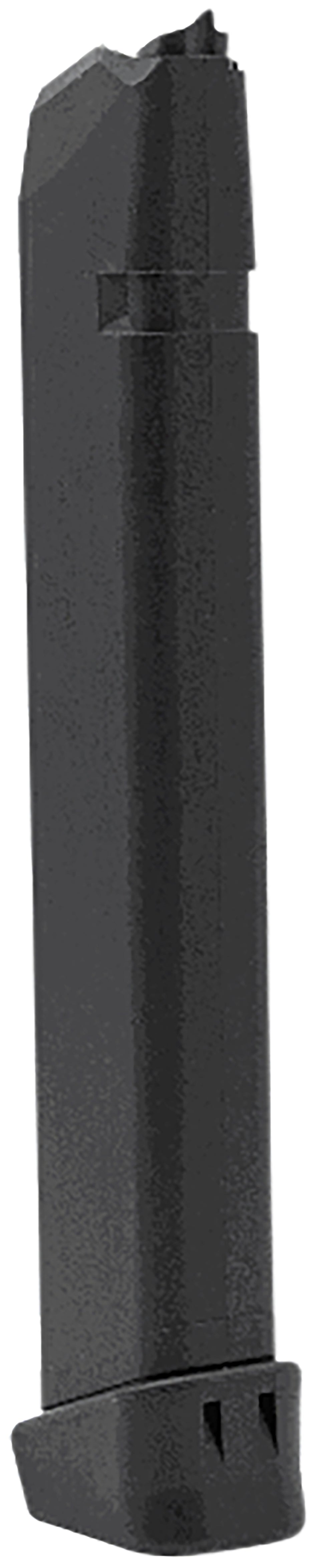 KCI USA KCIMZ008 Glock Pattern 9mm 33rd Extended Black Polymer Magazine - Fits Glock 17/19/26