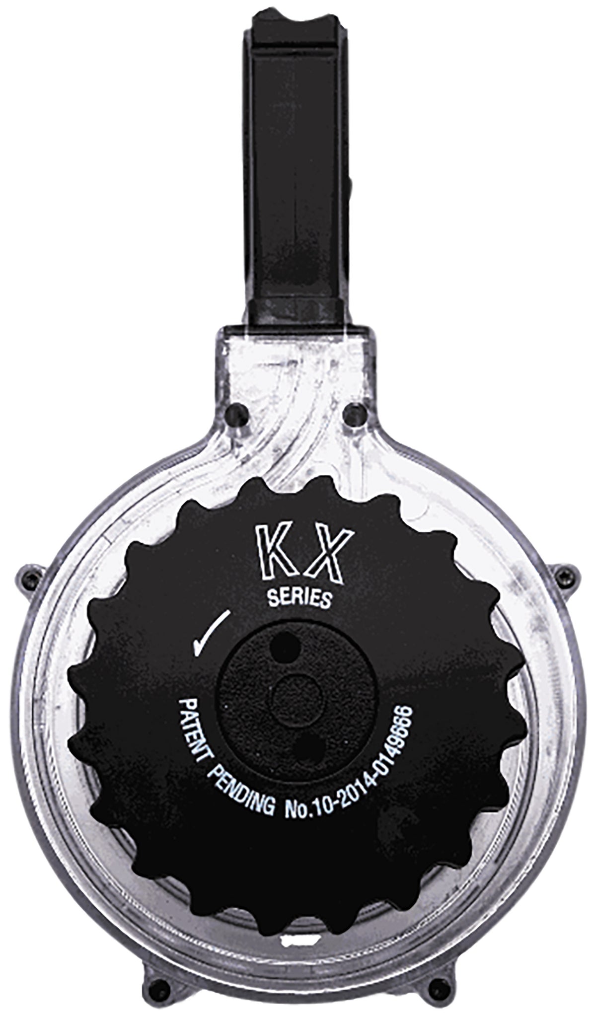 KCI USA KCIMZ036 AR-15 Pattern 5.56x45mm 50rd Clear Polymer Drum Magazine