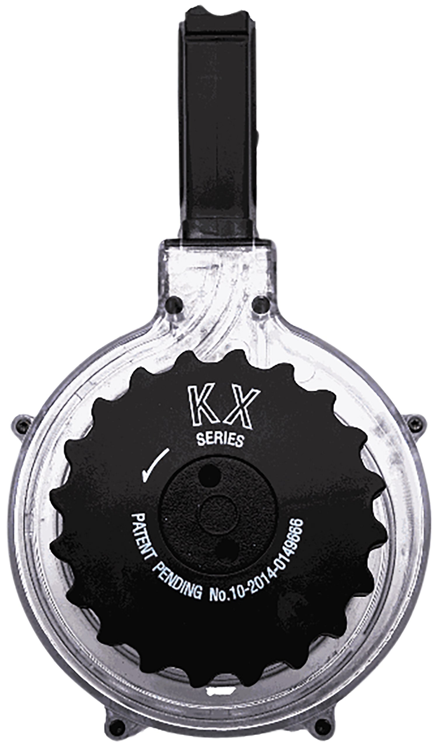KCI USA KCIMZ036 AR-15 Pattern 5.56x45mm 50rd Clear Polymer Drum Magazine