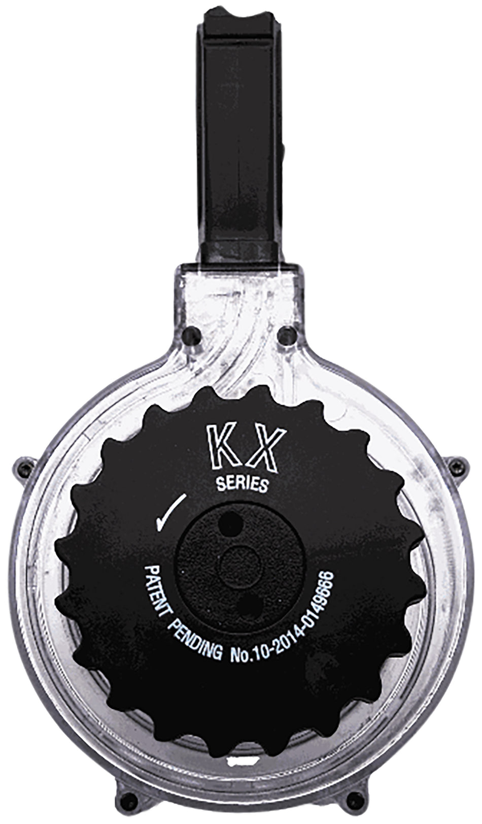 KCI USA KCIMZ036 AR-15 Pattern 5.56x45mm 50rd Clear Polymer Drum Magazine