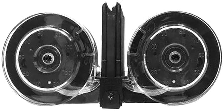 KCI USA KCIMZ001 AR-15 Pattern 5.56x45mm 100rd Black Polymer Drum Magazine