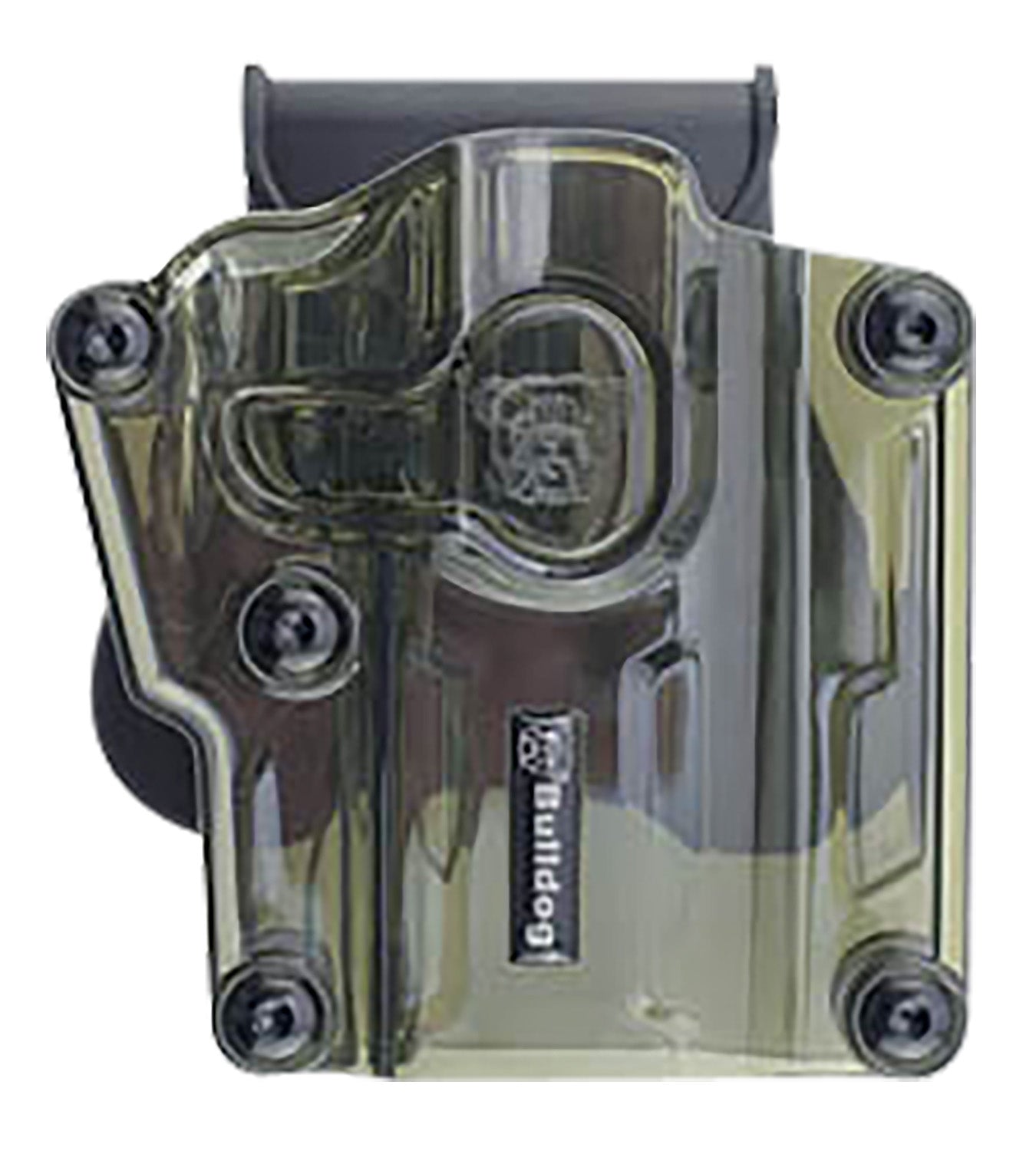 Bulldog Max Multi-Fit OWB Holster MX004 Green Transparent Polymer Paddle