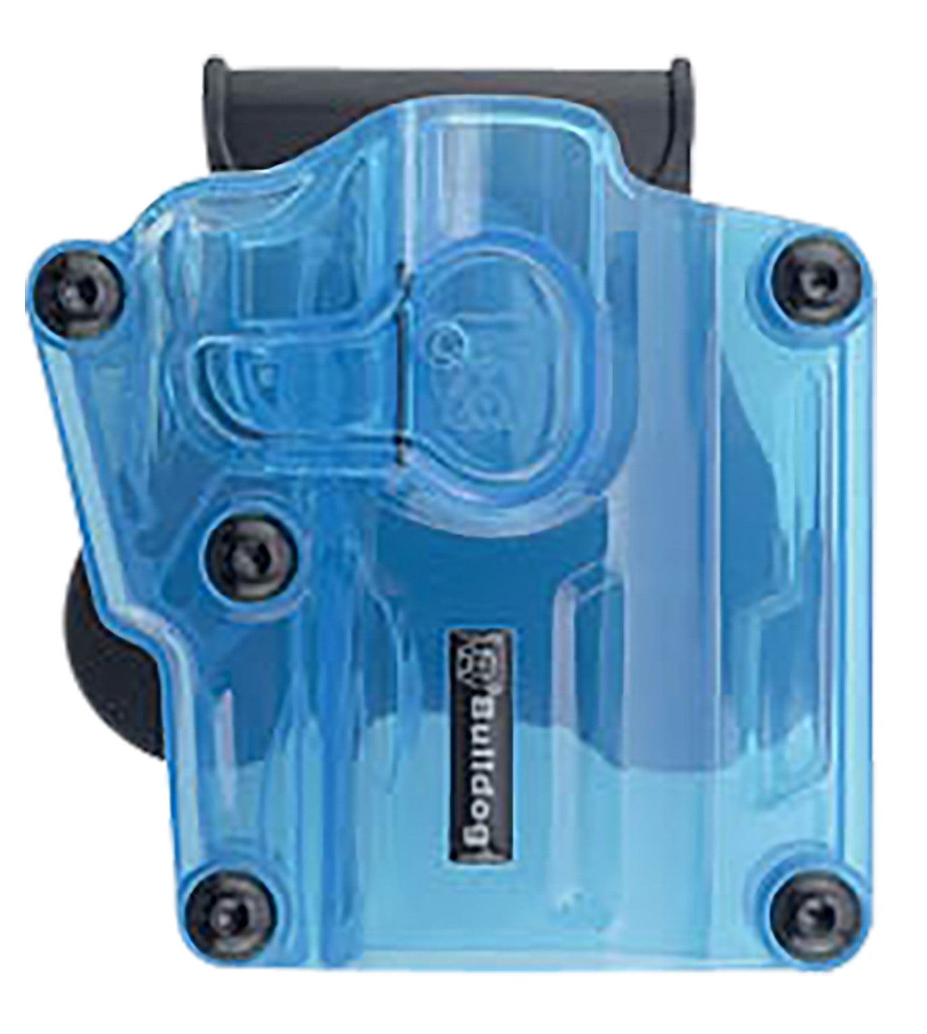 Bulldog Max Multi-Fit OWB Holster MX005 Blue Transparent Polymer Paddle