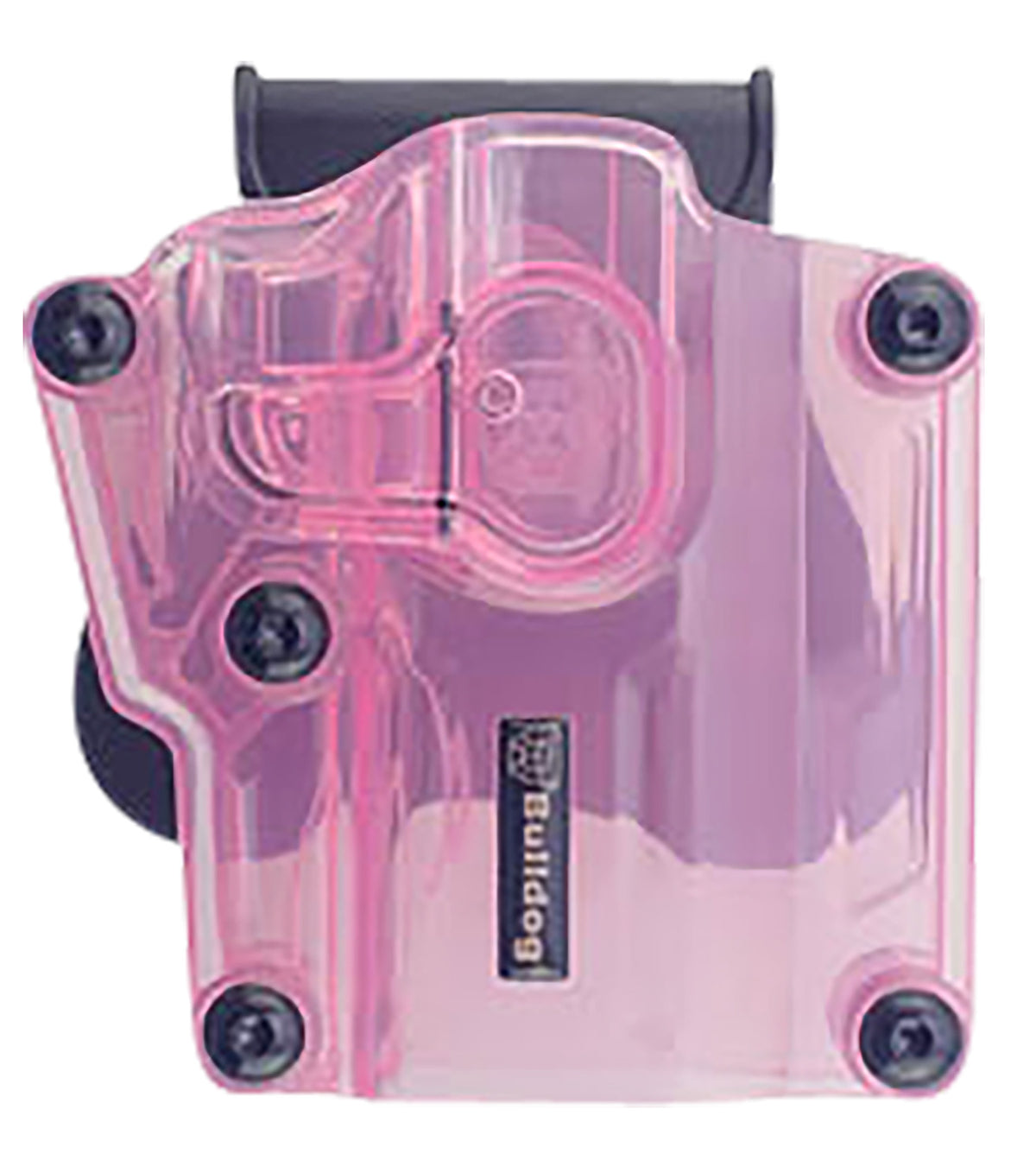 Bulldog Max Multi-Fit OWB Holster MX006 Pink Transparent Polymer Paddle