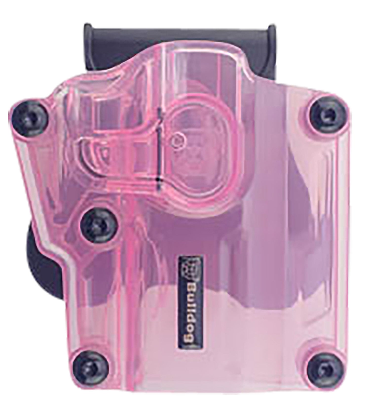 Bulldog Max Multi-Fit OWB Holster MX006 Pink Transparent Polymer Paddle