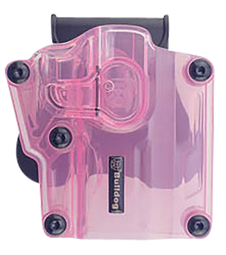 Bulldog Max Multi-Fit OWB Holster MX006 Pink Transparent Polymer Paddle