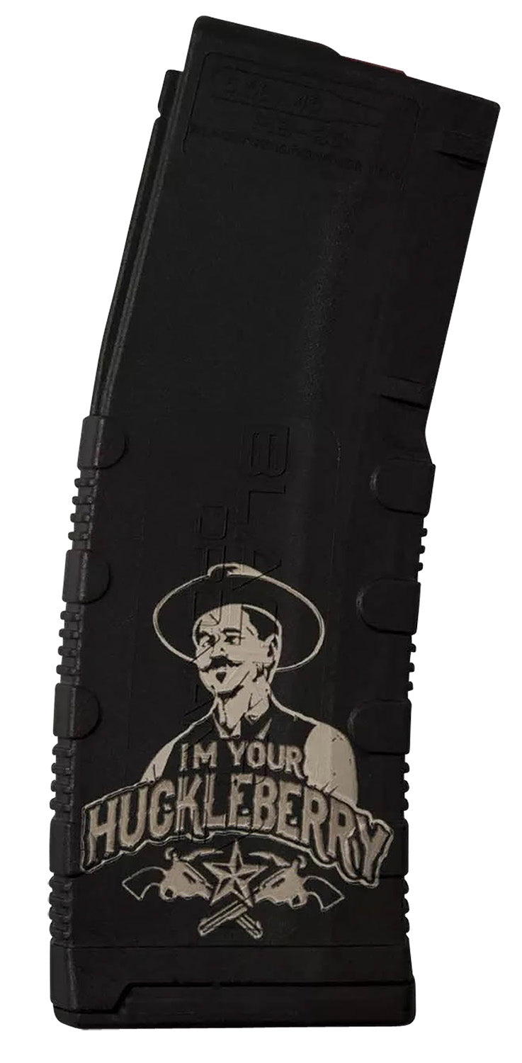 Black Rain Ordnance 30 Round 223 Rem/5.56 NATO AR-15 Platform Huckleberry Engraving Polymer Magazine
