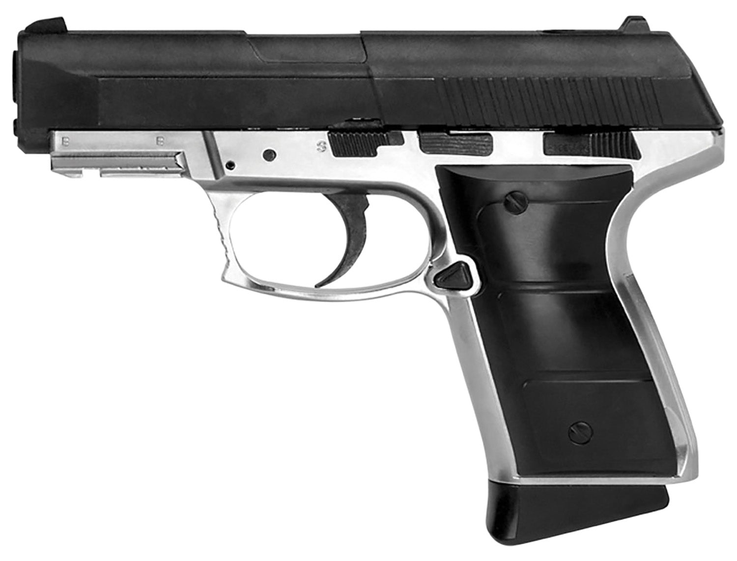 Daisy Powerline 5501 .177 CO2 Blowback Air Pistol 15+1 Black Slide Metal Frame