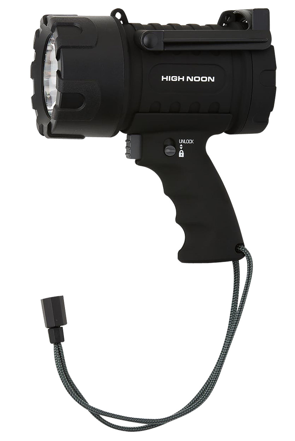 Browning 3717760 High Noon 4C Black 90-1000 Lumen 4C Battery Spotlight White LED Polycarbonate