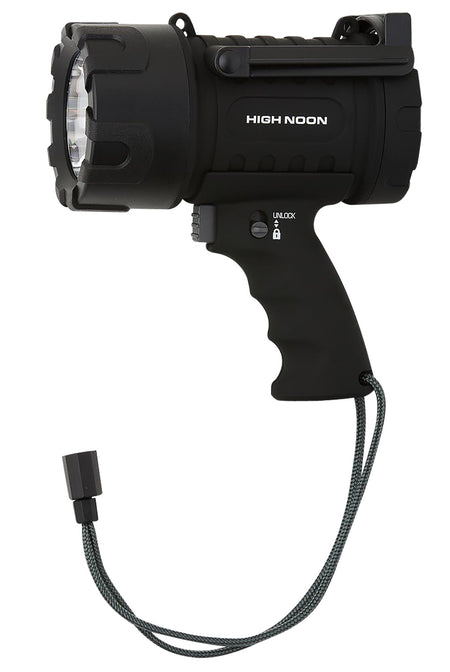 Browning 3717760 High Noon 4C Black 90-1000 Lumen 4C Battery Spotlight White LED Polycarbonate