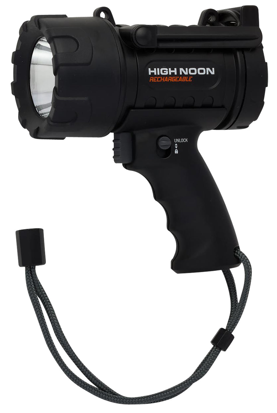 Browning 3717765 High Noon USB Black Multi-Mode Handheld Spotlight 50-915 Lumens White LED