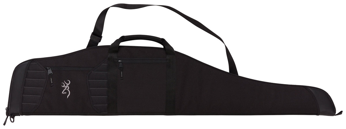 Browning 1411089948 FLEX Factor 50" Black Padded Scoped Rifle Case with Exterior Pockets