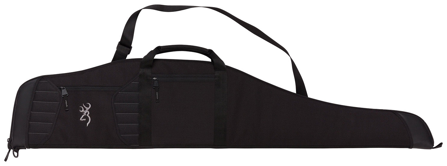 Browning 1411089948 FLEX Factor 50" Black Padded Scoped Rifle Case with Exterior Pockets