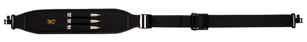 Browning 122199925 All Season Black Neoprene Rifle Sling Adjustable with Thumb Loop