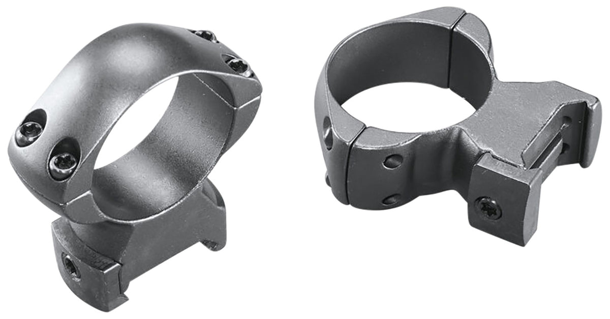 Weaver 49310 Grand Slam Matte Black Steel 30mm Low Scope Rings Integrated Recoil Lug