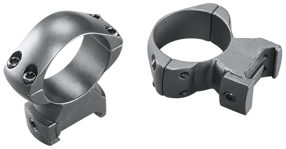 Weaver 49310 Grand Slam Matte Black Steel 30mm Low Scope Rings Integrated Recoil Lug