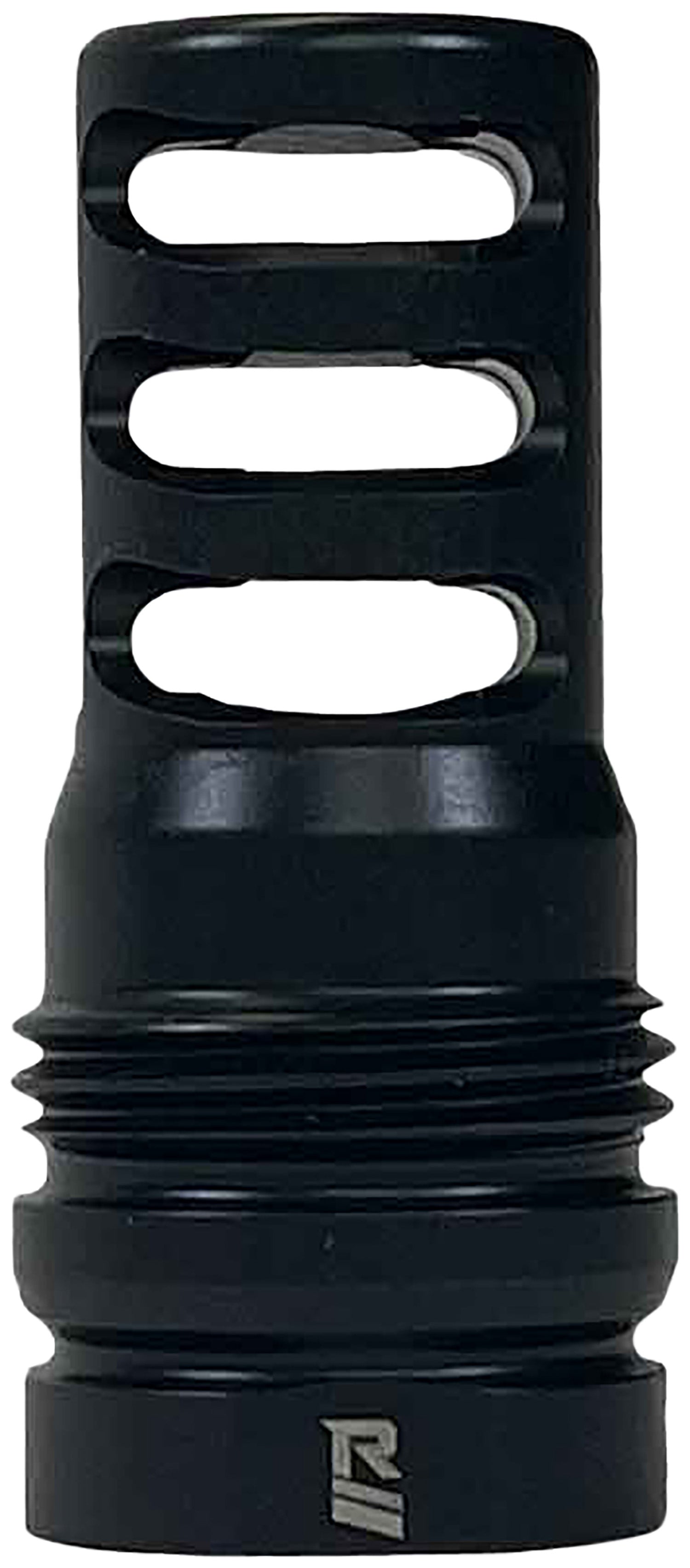 Rugged MB024 3-Port Muzzle Brake 338 Cal 8.6mm 5/8"-24 tpi Dual Taper Locking System Fits R.U.M.