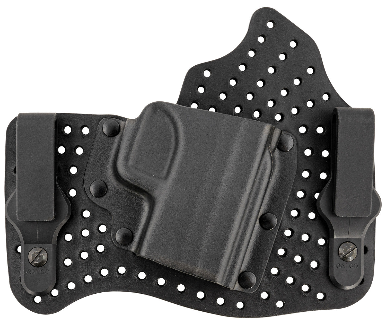 Galco KA662B KingTuk Air IWB Black Kydex/Leather Tuckable Holster Springfield XDS 3.30" Right Hand