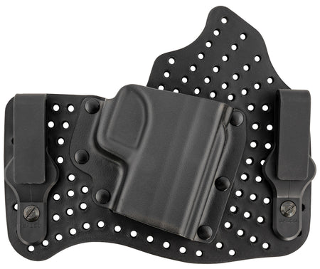 Galco KA662B KingTuk Air IWB Black Kydex/Leather Tuckable Holster Springfield XDS 3.30" Right Hand