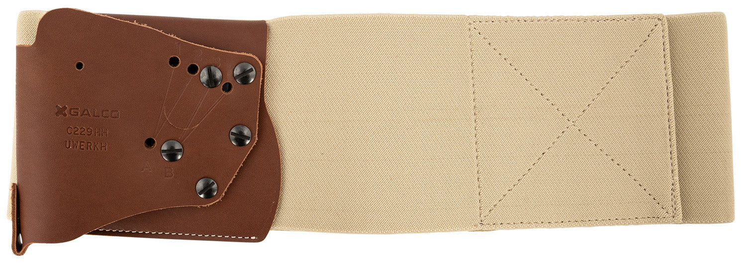 Galco UnderWraps Elite Small Khaki Nylon Belly Band Holster