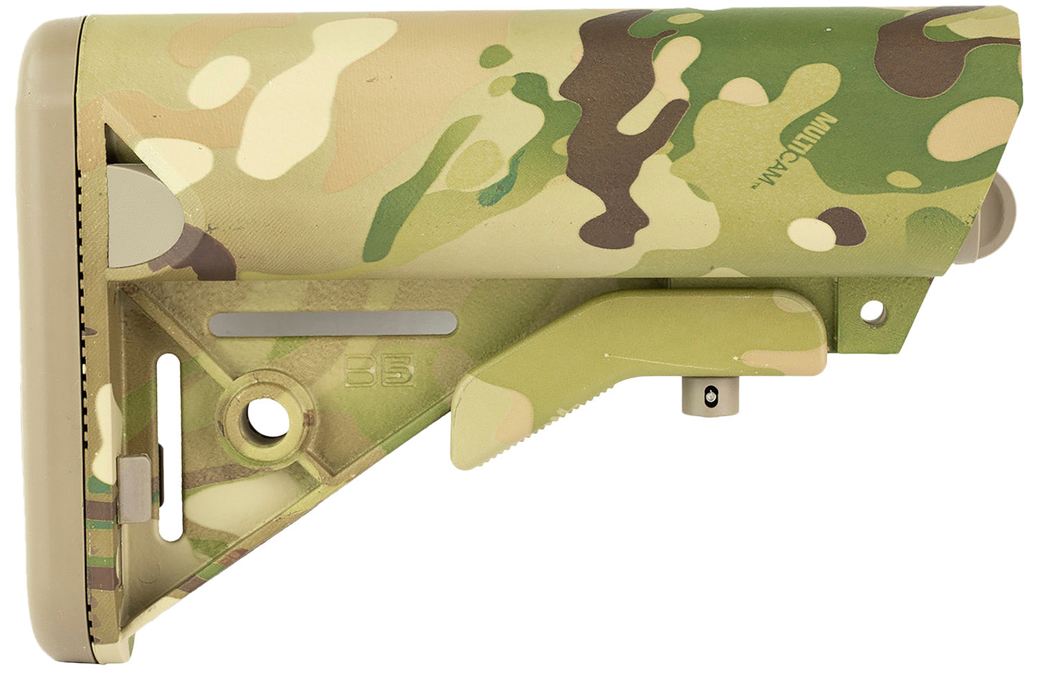 B5 Systems SOP1078 Multi-Cam SOPMOD Stock Mil-Spec AR Receiver Extension