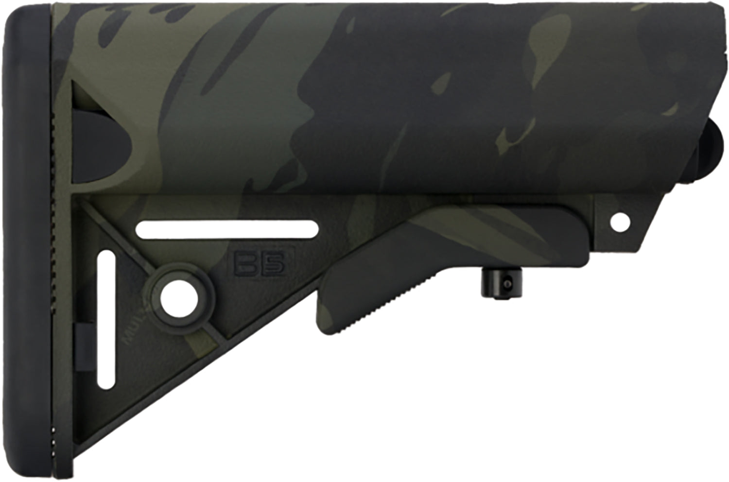B5 Systems SOP1422 Black Multi-Cam SOPMOD Stock Mil-Spec AR Receiver Extension