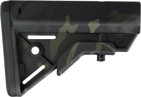 B5 Systems BRV1421 Black Multi-Cam Bravo Stock AR Mil-Spec Tube