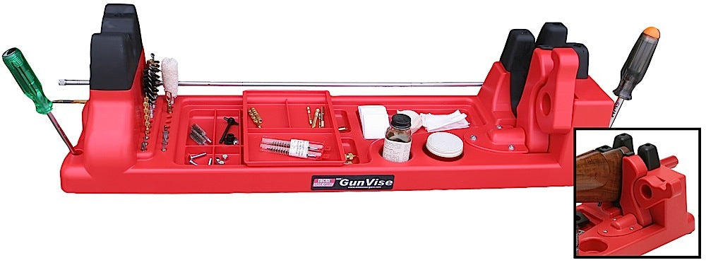 MTM Case-Gard GV30 Gun Vise Polypropylene Rifle/Shotgun Red