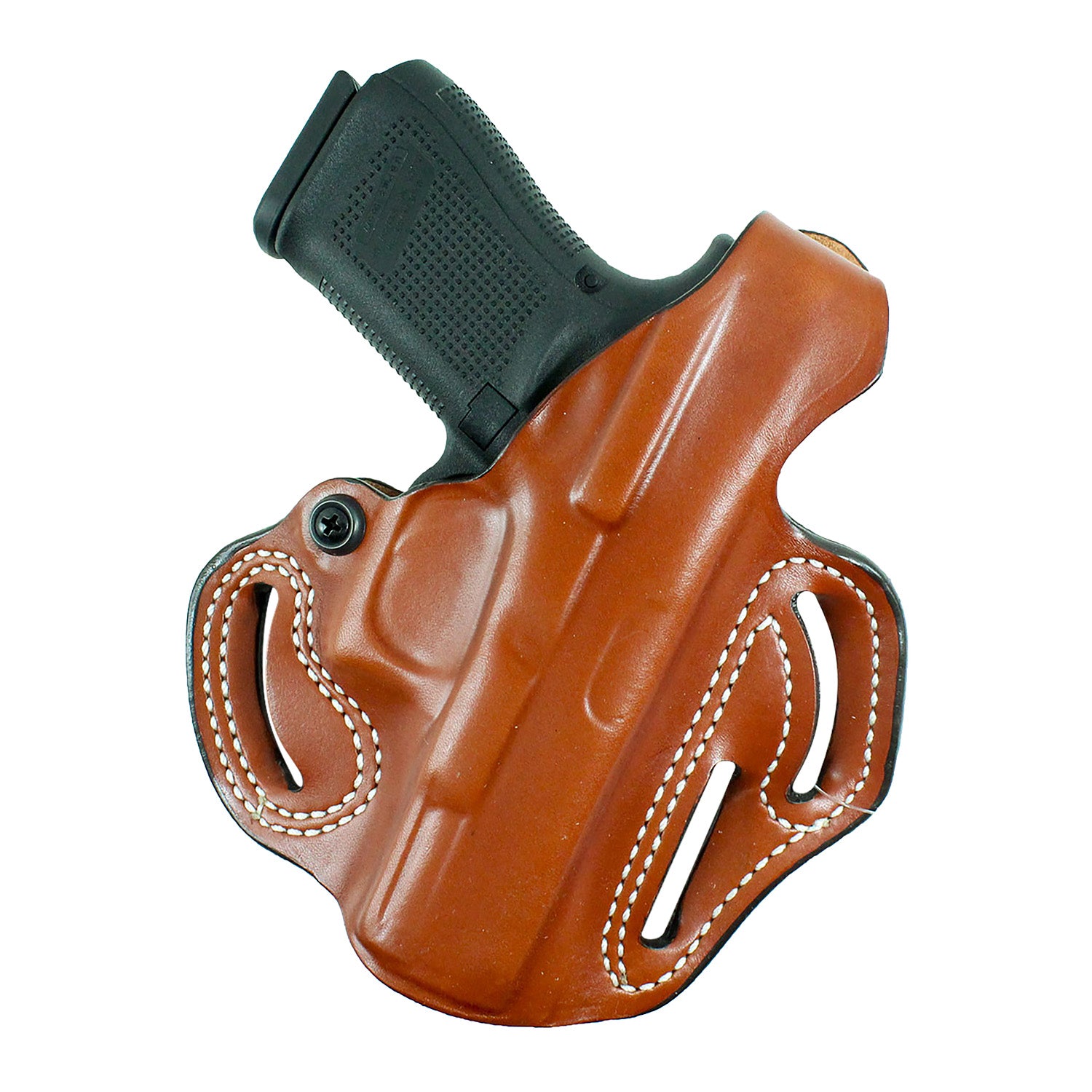 DeSantis Gunhide 001TA2XZ0 Thumb Break Scabbard Outside Waistband Tan Leather Holster Sig P365-XMACRO RH