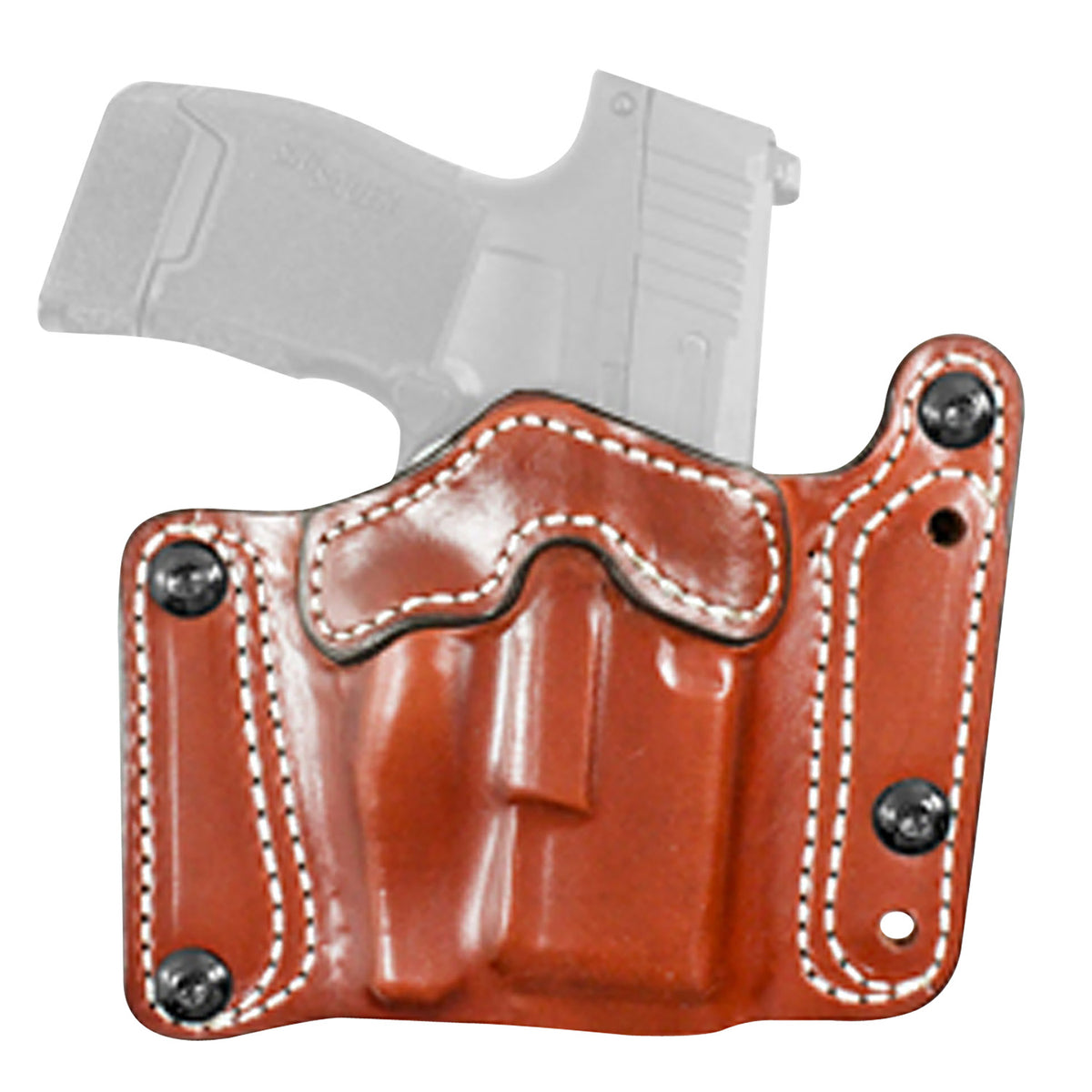 DeSantis Gunhide Variable 194 OWB Holster Tan Leather Fits Glock 19/19 G5/19x/23/32/45 Ambidextrous