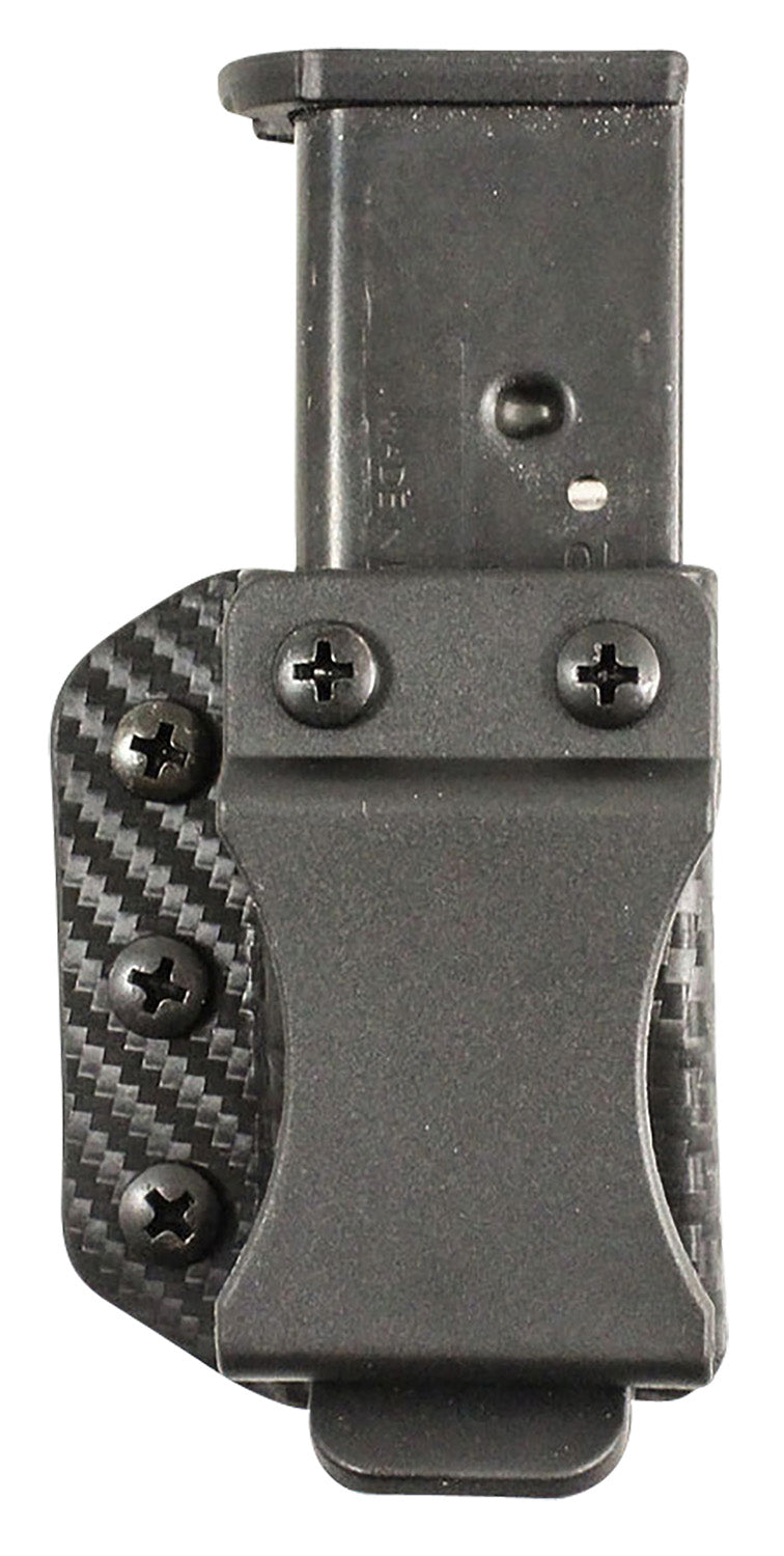 DeSantis Gunhide A100KJYYZ Black Kydex Persuader Mag Pouch IWB OWB Belt Clip Ambidextrous Glock 43
