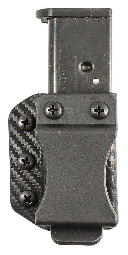DeSantis Gunhide A100KJYYZ Black Kydex Persuader Mag Pouch IWB OWB Belt Clip Ambidextrous Glock 43