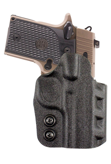 DeSantis Gunhide Cazzuto OWB Kydex Paddle Holster Fits S&W M&P 9 Shield EZ Right Hand