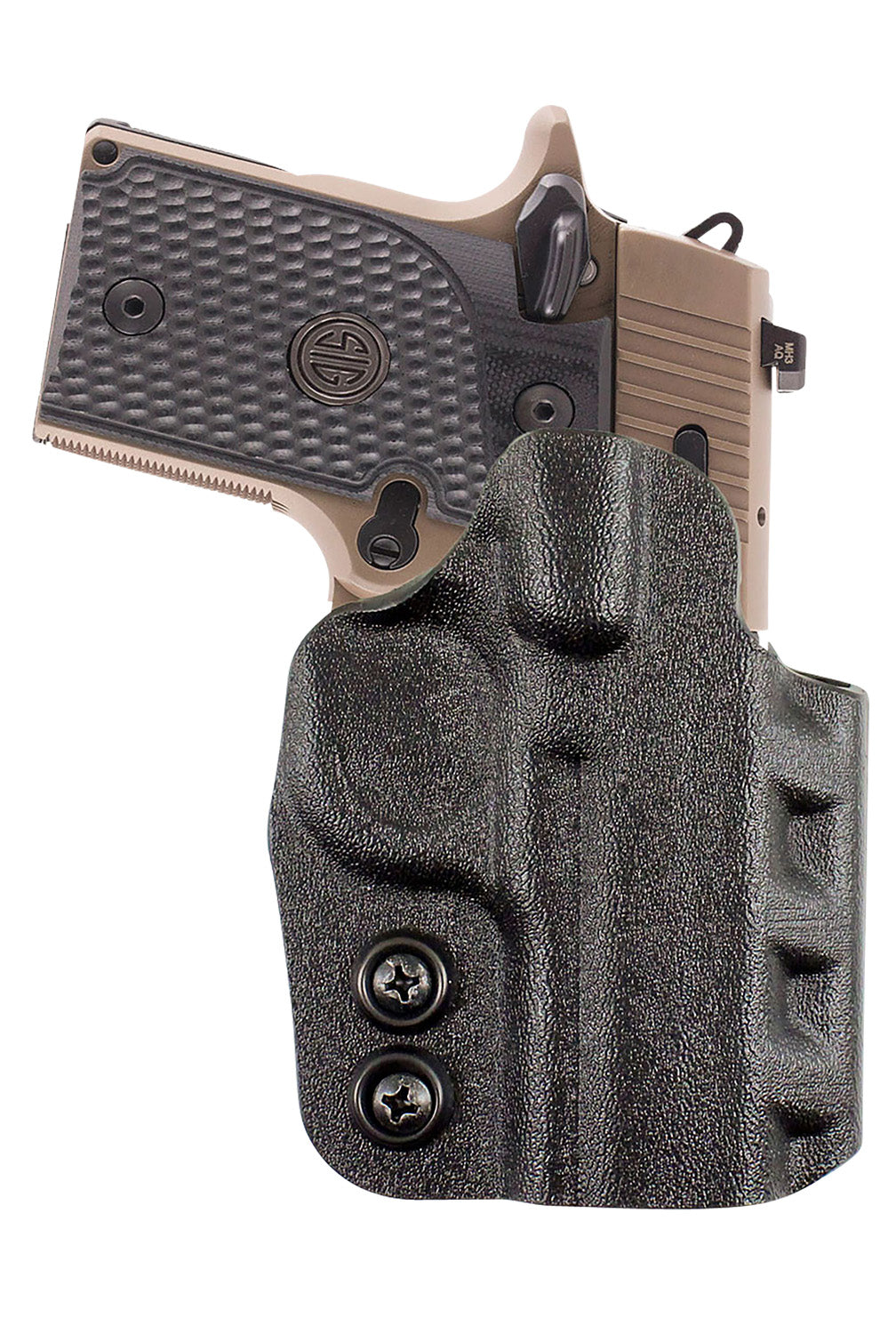 DeSantis Gunhide Cazzuto OWB Kydex Paddle Holster Fits Sig P365/P365XL/SAS Right Hand