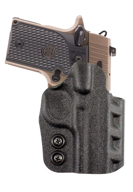 DeSantis D94KAB6Z0 Cazzuto OWB Black Kydex Paddle Fits Glock 19 Gen 5/19X/23/32/45 RH