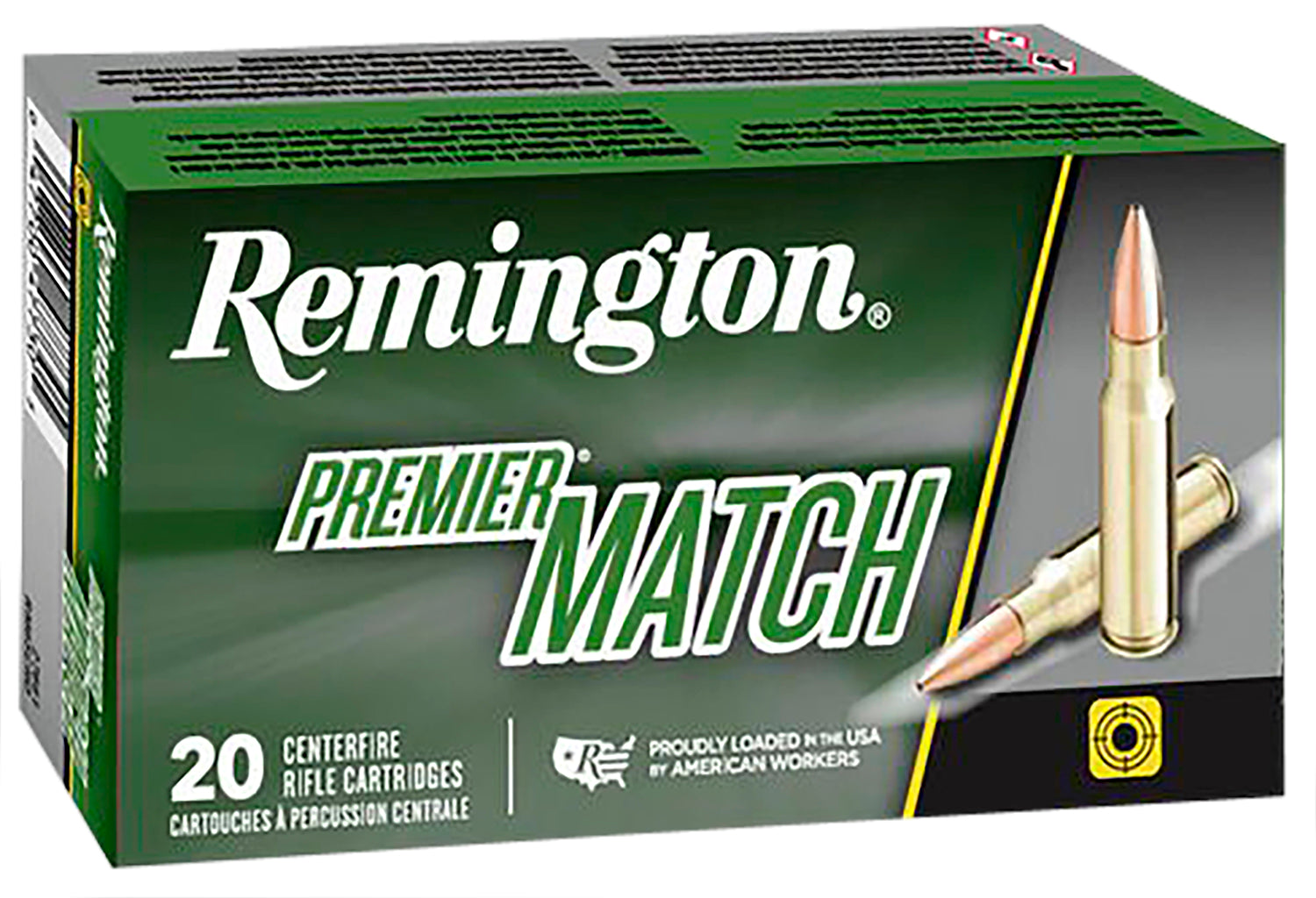 Remington Premier Sierra MatchKing Boat Tail Hollow Point 69 Grain .223 Remington 3000 fps 047700385006
