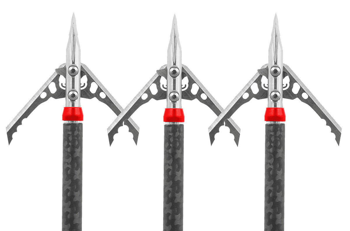Rage Hypodermic Trypan NC 100gr Crossbow Broadhead Titanium Ferrule 3Pk