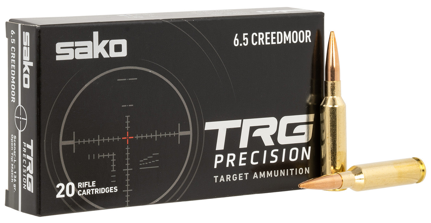Sako TRG Precision Hollow Point 136 Grain 6.5mm Creedmoor  082442959610
