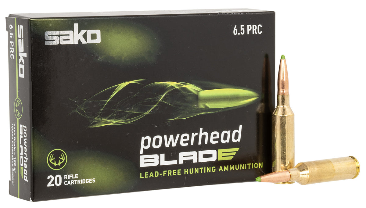 Sako PowerHead Blade Tipped Expanding Copper 120 Grain 6.5 PRC  082442974910