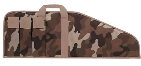 Bulldog BD49938TBC 38" Throwback Camo Floatable Soft Rifle Case with Padded Interior and 3 Exterior Mag Pouches