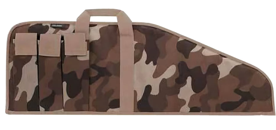 Bulldog BD49938TBC 38" Throwback Camo Floatable Soft Rifle Case with Padded Interior and 3 Exterior Mag Pouches